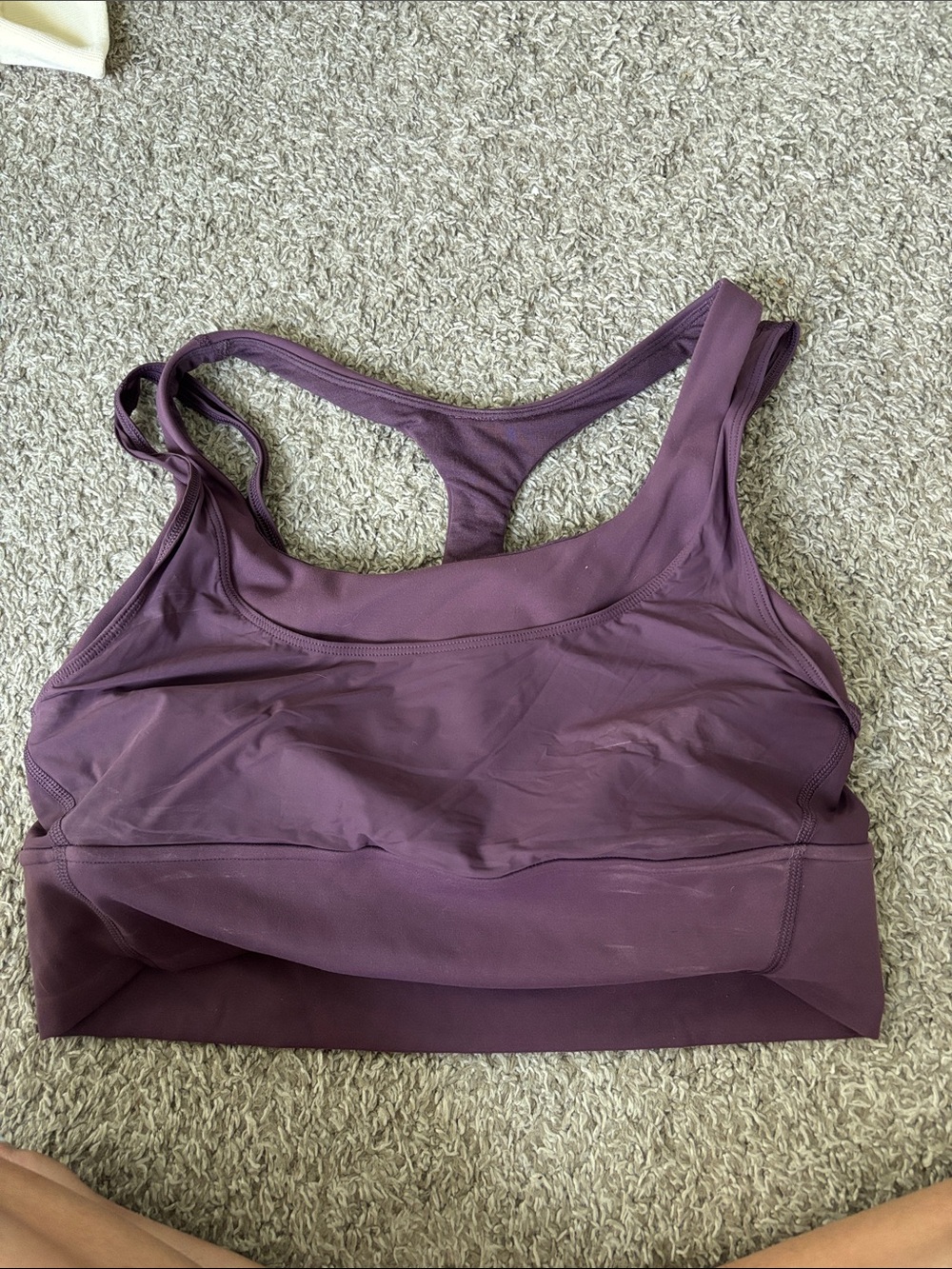 Lululemon Purple Racerback Sports Bra - Women Intimates & Sleepwear